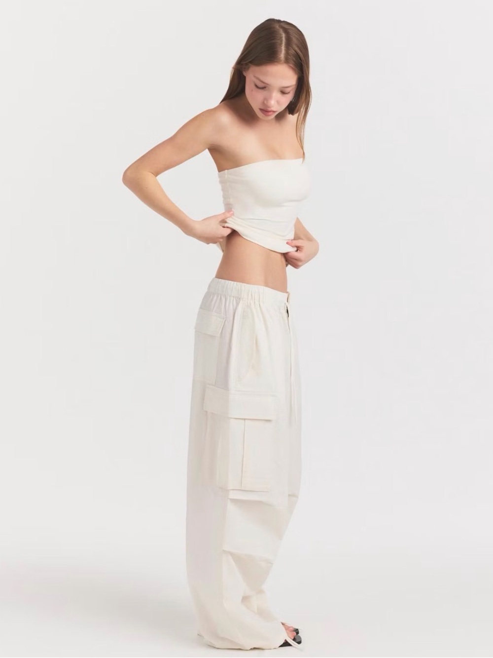 SKIMS low rise cargo pants